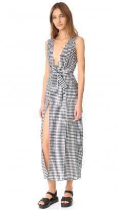 Lioness plunging dress
