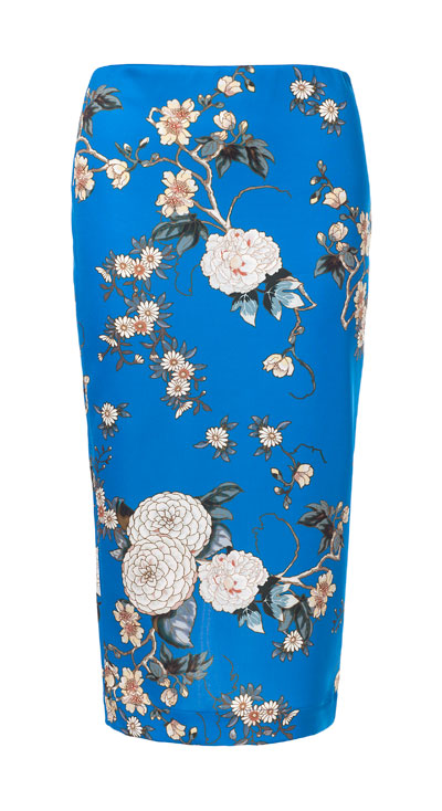 Zara floral midi skirt - Marie France Asia, women's magazine