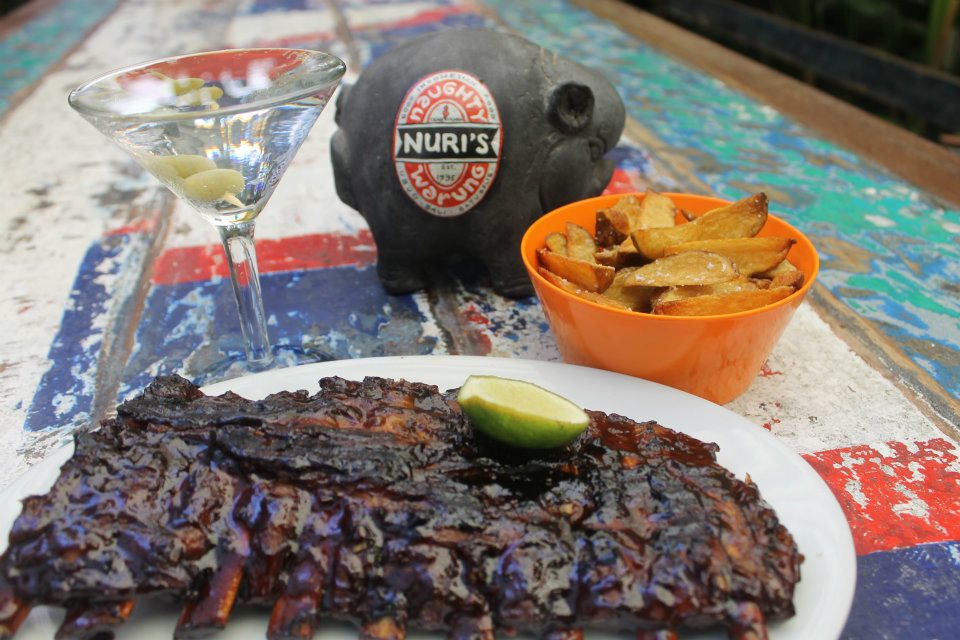 Best BBQ in Bali: Naughty Nuri's Warung - Marie France Asia, women's