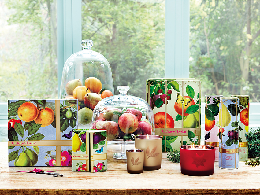 Crabtree & Evelyn: Secret Garden festive gift collection