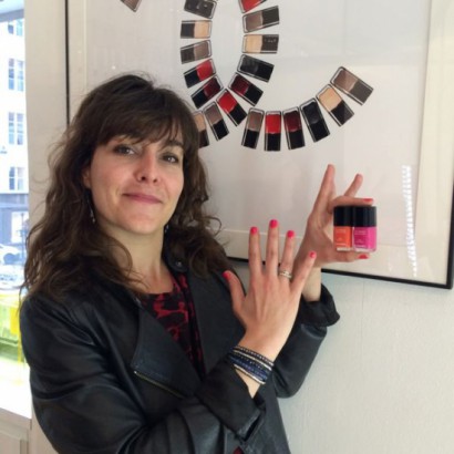 THE TWO-TONE manicure, STEP BY STEP