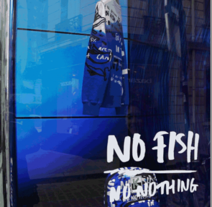 Kenzo goes into action in defence of marine life!
