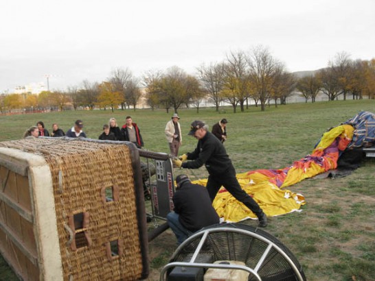 canberra: hot air balloon