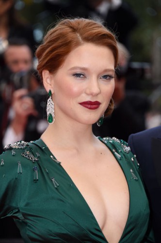 lea seydoux red carpet