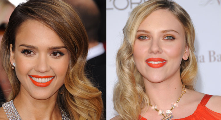 what lipstick to wear with orange dress Orange Dress Makeup: Eye & Lip Makeup Ideas