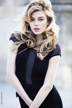 Long wavy curls by Jean Louis David