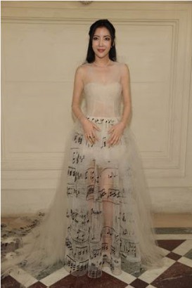 Lu Lu in Valentino