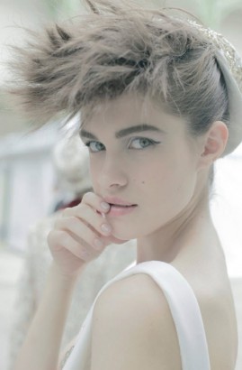  Chanel Fall/Winter 2014-15 Haute Couture Fashion Show Backstage Beauty