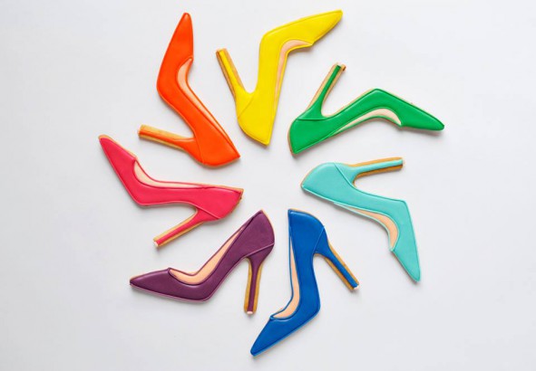 Jimmy Choo "Anouk" Shoe Pastry 