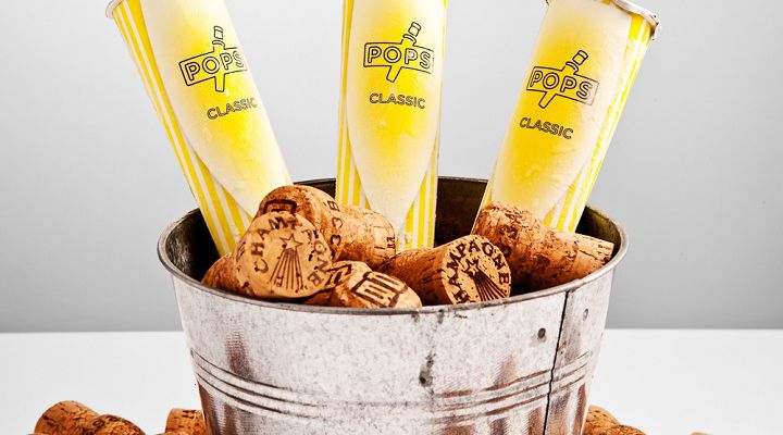 Champagne Ice Lolly
