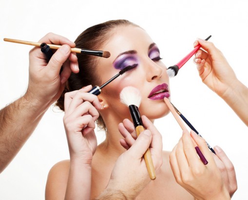 Everyday heavy makeup