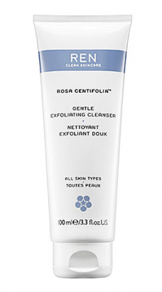 Sensitive skin face scrub: