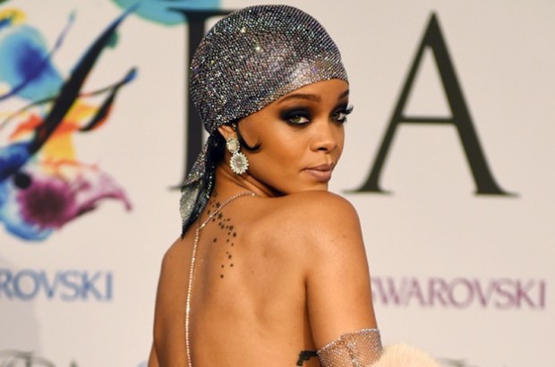 Rihanna at the CFDA Awards