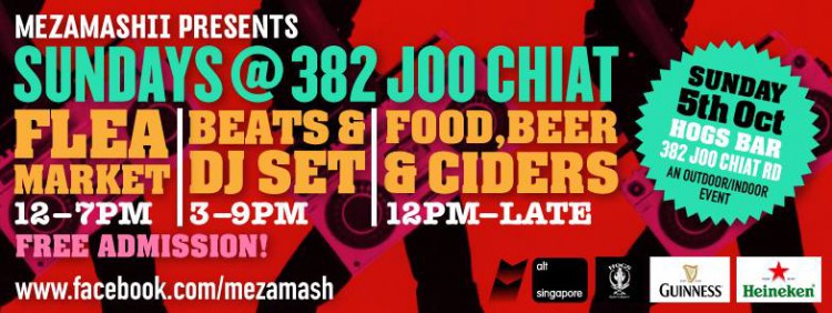MEZAMASHII Presents: SUNDAYS @382 JOO CHIAT