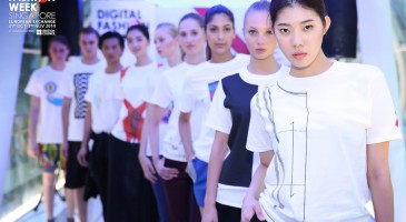 Digital Fashion Week: Fashion Fights AIDS Charity T-shirt launch