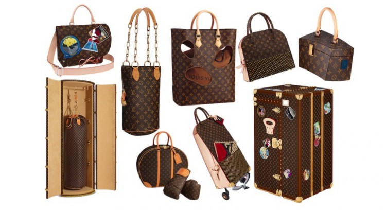 Louis Vuitton Iconoclasts Rei Kawakubo Bag with Holes in Monogram