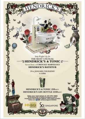 Hendrick's & Tonic
