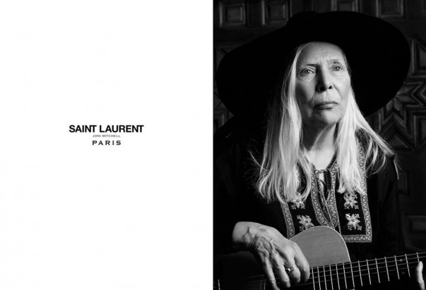 Joni Mitchell for Saint Laurent 2015