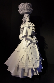 Paper wedding dress