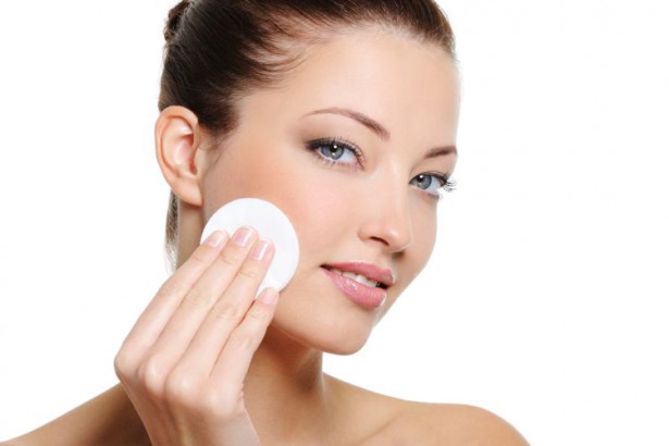 1. Clean your skin with specific products
