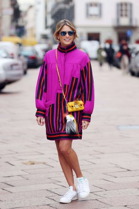 Milan Fashion Week F/W 2015 streetstyle