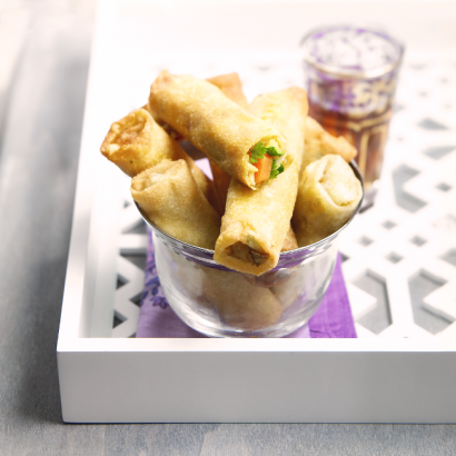 Vegetable spring rolls