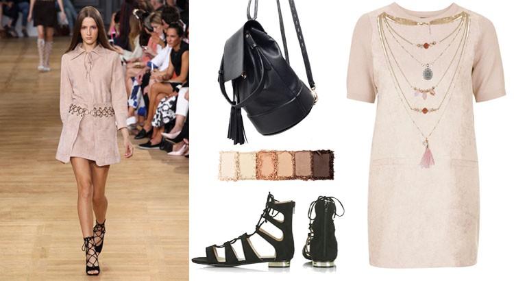 Get the Look: Blush Suede