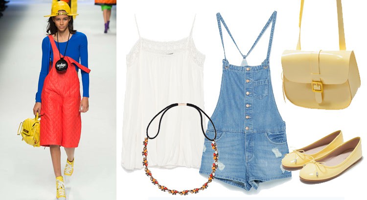 Get the Look: Moschino's playful dungaree