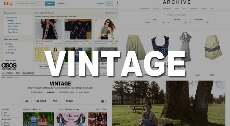 Rare Finds: Our top 10 online vintage shops