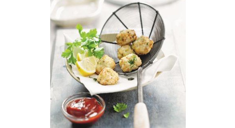 Coconut fish bites