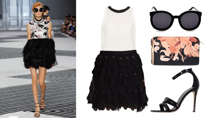 Get the Look: Giambattista Valli's daytime cocktail ensemble