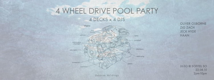4 Wheel Drive Pool Party