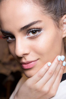 On your top and bottom lashline