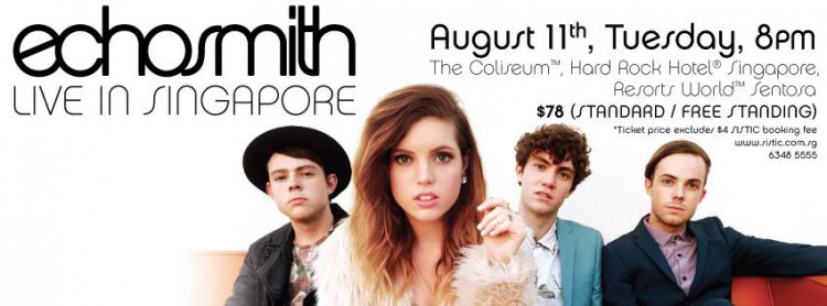 Echosmith Live in Singapore