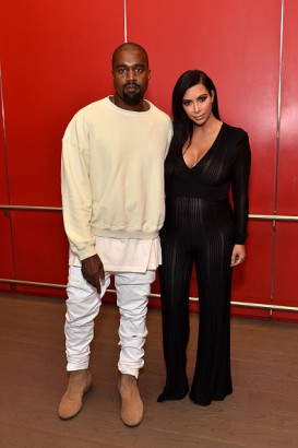 Kayne and Kim Kardashian West