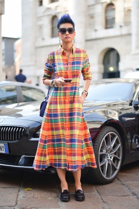 Taking on Tartan: Streetstyle