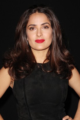 FOTD: Salma Hayek at Alexander McQueen Spring 2016