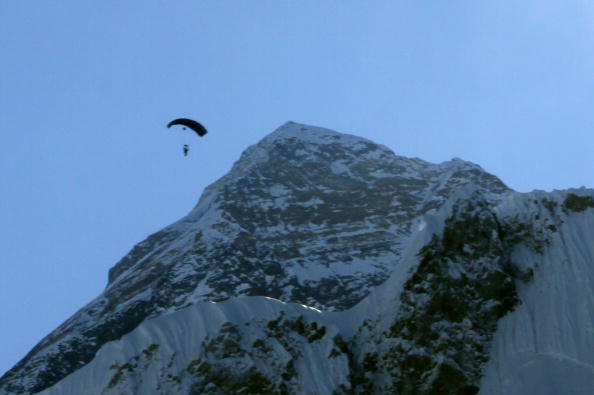 Sky Diving at Mount Everest, Nepal