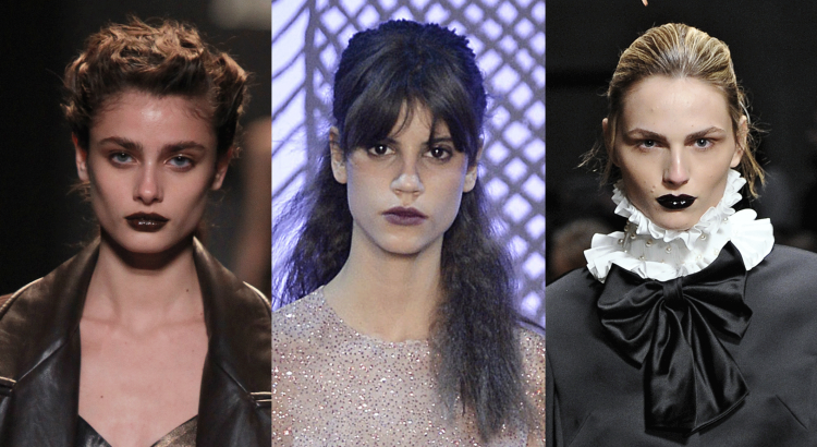 The gothic-chic lips