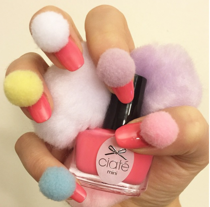 Pom-Pom Nails