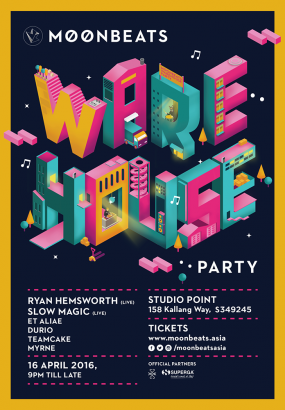 Moonbeats Warehouse Party