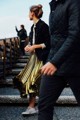The Pleated Skirt