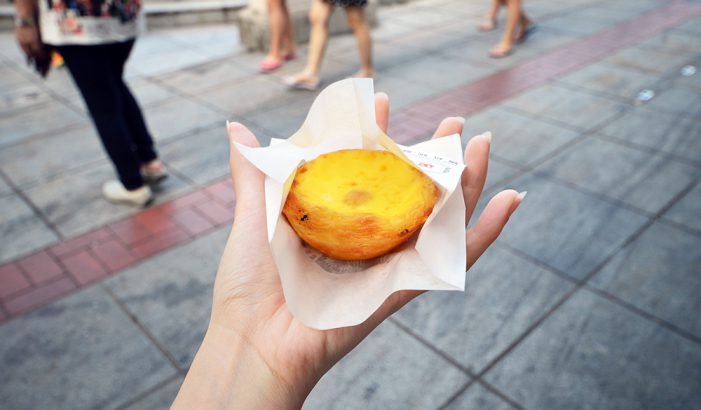 Try some delicious Portuguese egg tarts