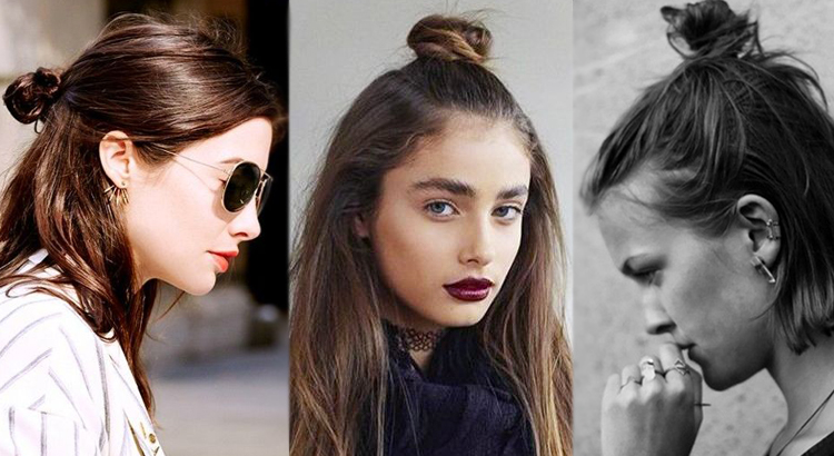 How to create the braided half bun for summer