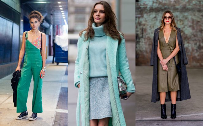 How to rock the colour green