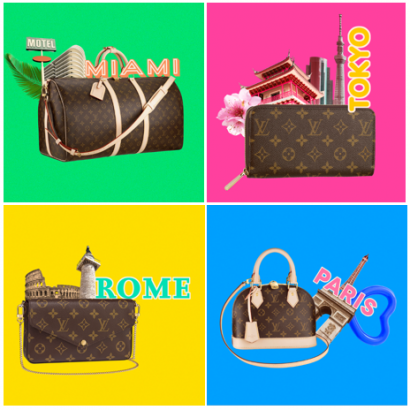 Louis Vuitton World Tour Monogram Collection
