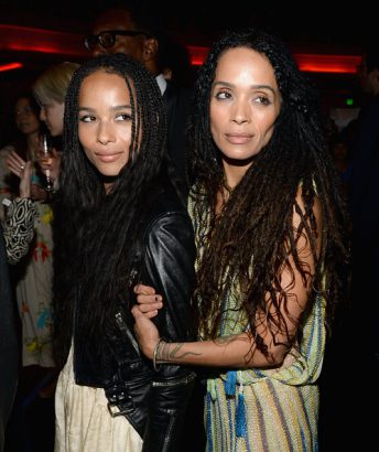 Lisa Bonet and Zöe Kravitz