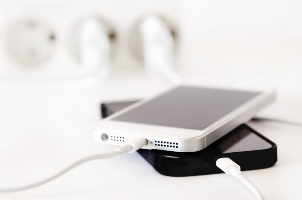 Set aside all electronic devices