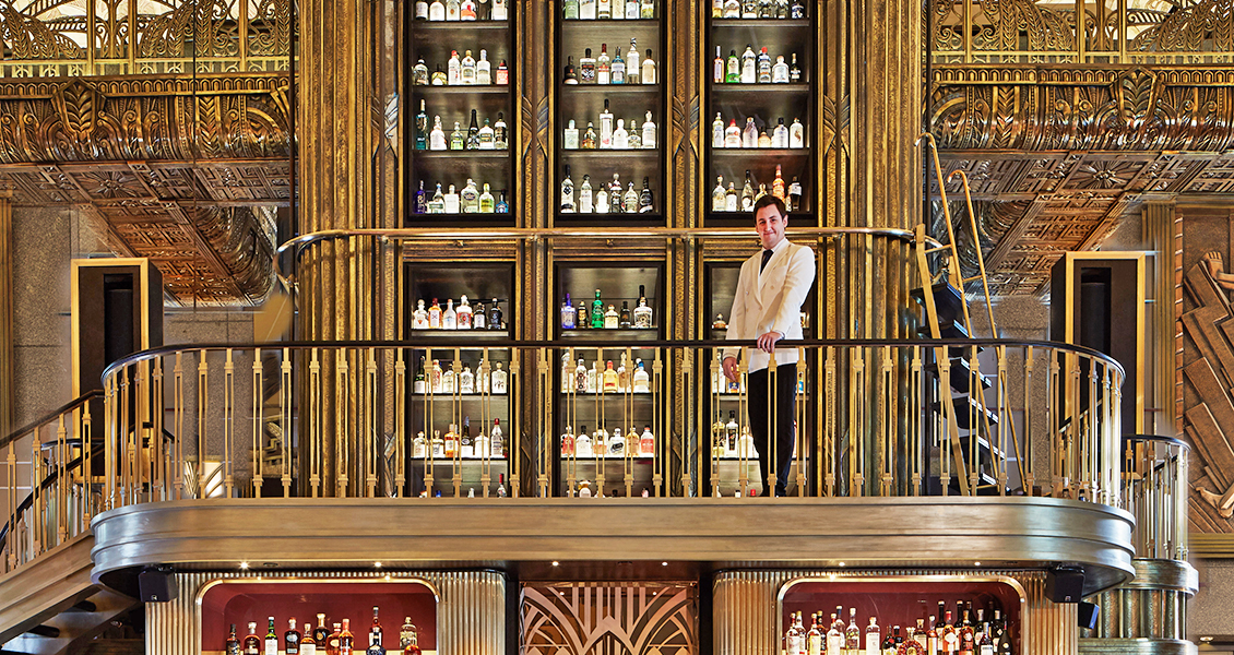 Parkview Square launches Art Deco-inspired lobby bar ATLAS
