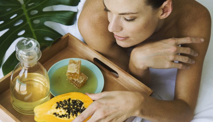 Papaya is a great moisturiser